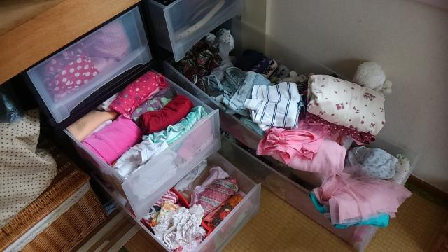 子供服が多すぎて