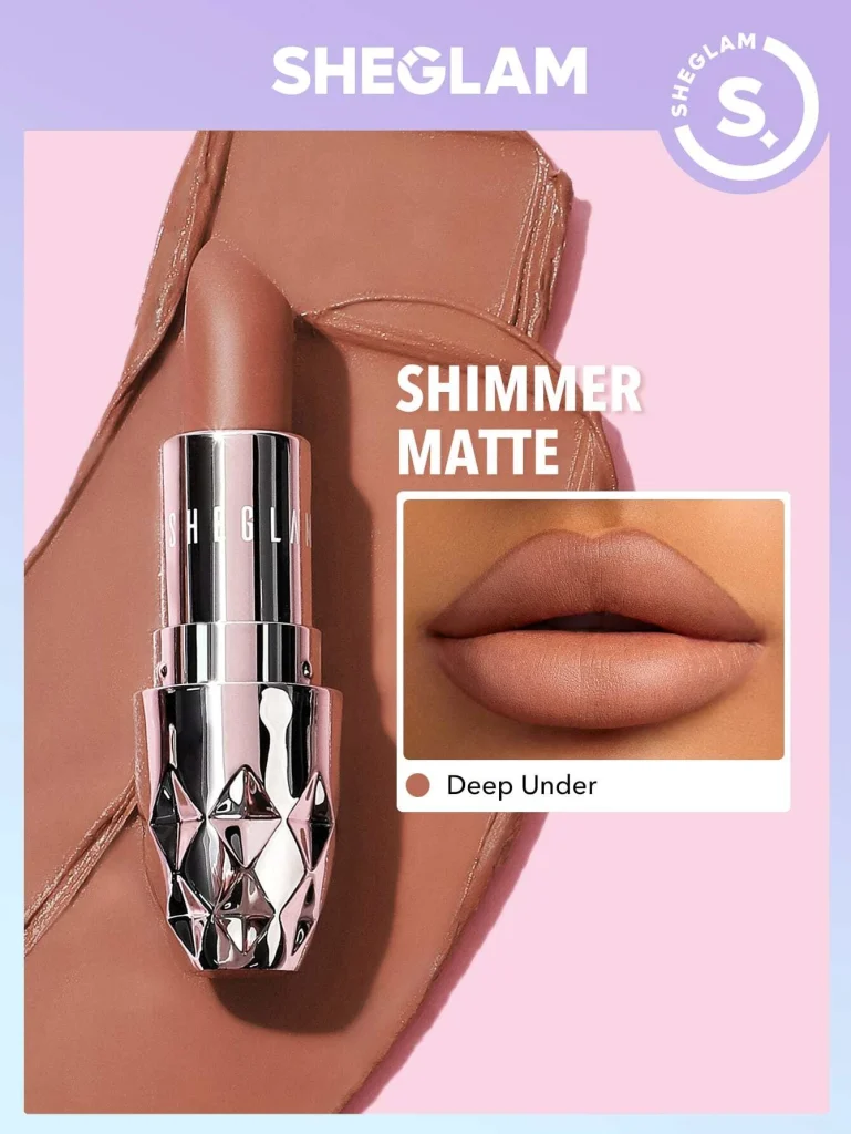 SHEINのコスメsheglamマットリップスティック